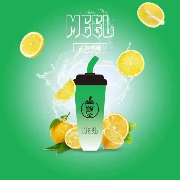 1-2309111J3004c.webp MEEL 奶茶杯6000口拋棄式電子煙|創意杯型設計・輕巧便攜體驗・細膩霧化享受