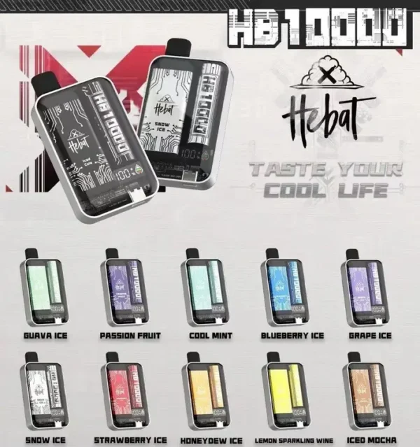 173c3b35a62d031e8fda2cbfdf05aa94.webp Hebat 喜貝 10000口拋棄式電子煙|高容量續航配置・精緻機身設計・長效使用體驗