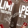 LIMI 7000口拋棄式電子煙｜流線輕巧設計・高容量續航配置・細膩霧化體驗