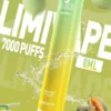 LIMI 7000口拋棄式電子煙｜流線輕巧設計・高容量續航配置・細膩霧化體驗